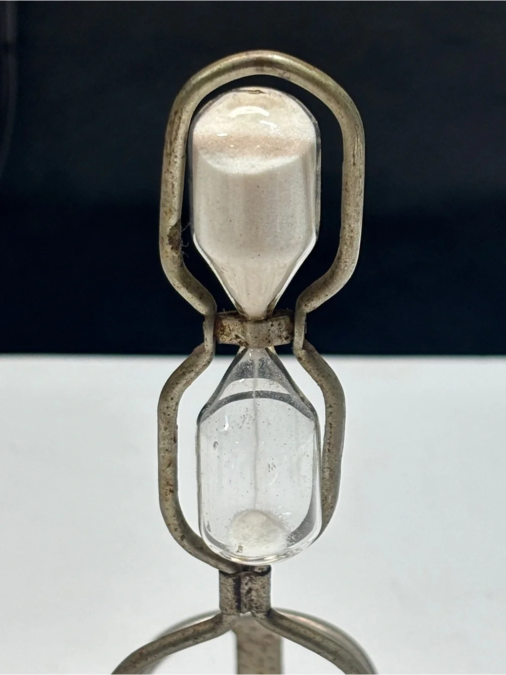 Egg Boiling Rack w/Hourglass Timer Made in Japan Grandma Core Country Granny Vtg